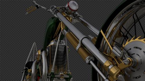 70's Chopper Motorcycle preview image